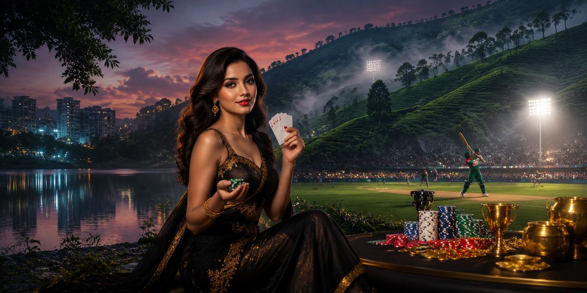 ঢাকায় চা বাগানে ক্রিকেট বেটিং — সচেতন বিনোদনের পরিবেশ