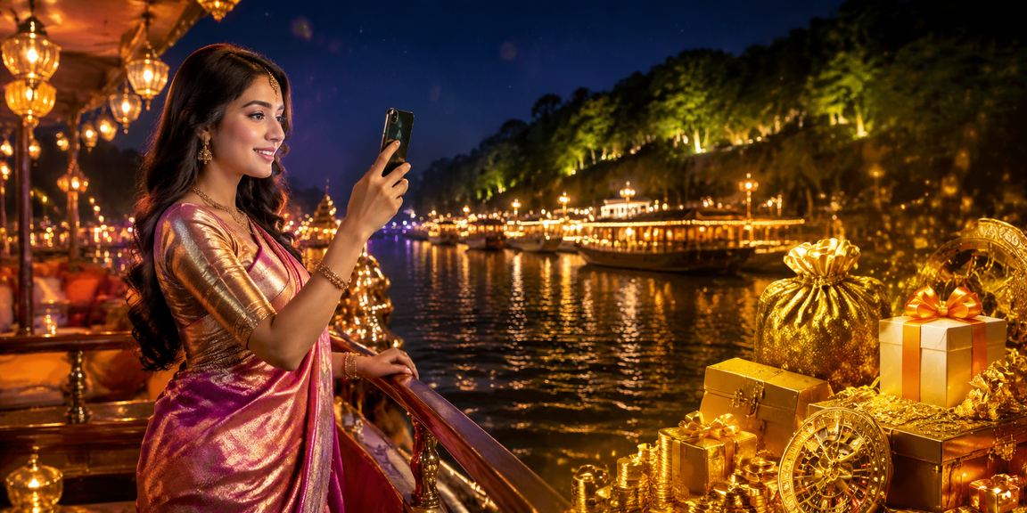 গাজীপুরে শাড়িতে মোবাইলে ক্যাসিনো জ্যাকপট খেলছেন
